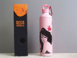 折りたたみ傘（ピンク）