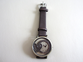 ハート（ブラウン）_腕時計